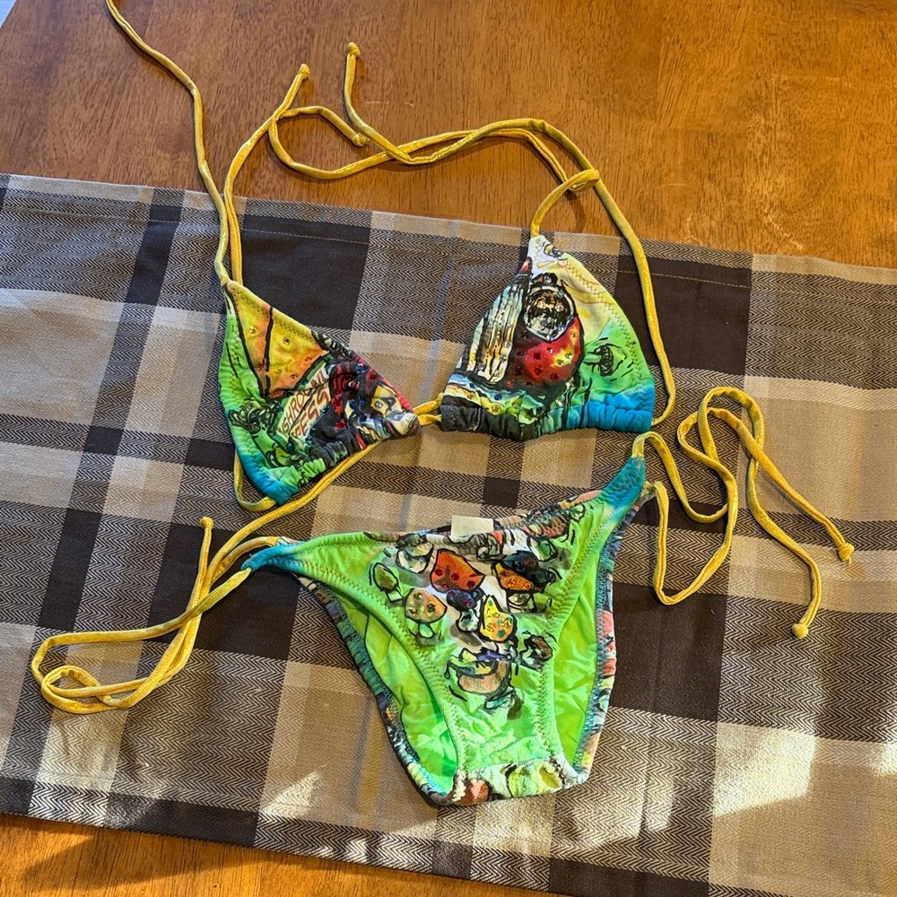 Colorful Women's Bikini Set LIMITED EDITION made in Miami